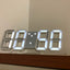 3D Luminous LED Digital Clock, Simple And Versatile At Home