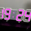 3D Luminous LED Digital Clock, Simple And Versatile At Home