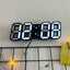 3D Luminous LED Digital Clock, Simple And Versatile At Home