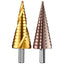 Burghiu Pagoda deschizător de găuri special din oțel inoxidabil alezat pentru metal universal