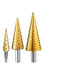 Burghiu Pagoda deschizător de găuri special din oțel inoxidabil alezat pentru metal universal