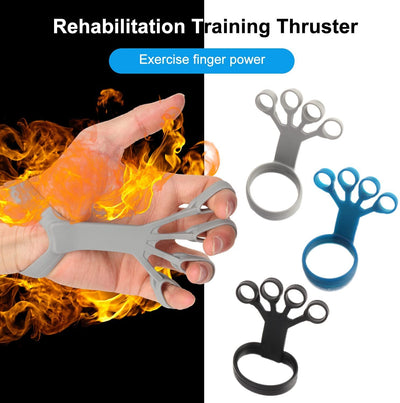 Dispositif de préhension en Silicone, civière d'exercice pour les doigts, pour l'arthrite, entraîneur de préhension, renforce l'entraînement de rééducation pour soulager la douleur