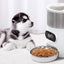 Aplicație inteligentă Hrănitor pentru animale de companie Distribuitor automat de hrană pentru pisici și câini Bol din oțel inoxidabil pentru pisici și câini cu hrănire sincronizată de înregistrare