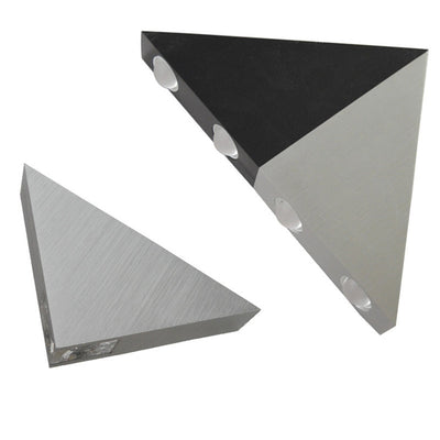 Applique murale triangle en aluminium pour TV
