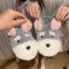 Soft Bottom Non-slip Warm Home Cute Dog Cotton Slippers