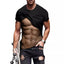 Men's Fashion Casual 3D Printed Round Neck Short Sleeve