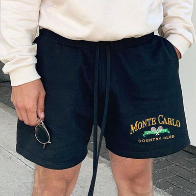 Pantaloni scurți casual imprimați la modă pentru bărbați