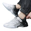 Chaussures en maille respirante pour hommes, plateforme tendance tout-assorti