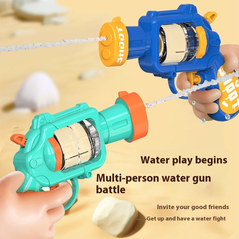 Pistol de apă cu roată stângă pentru copii Jucării de apă pentru lupta cu apă