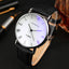 Men's Fashion Blue Roman Literal Quartz Watch